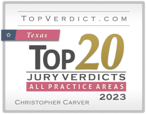 TopVerdict Top 20 Verdicts Texas ChrisCarver